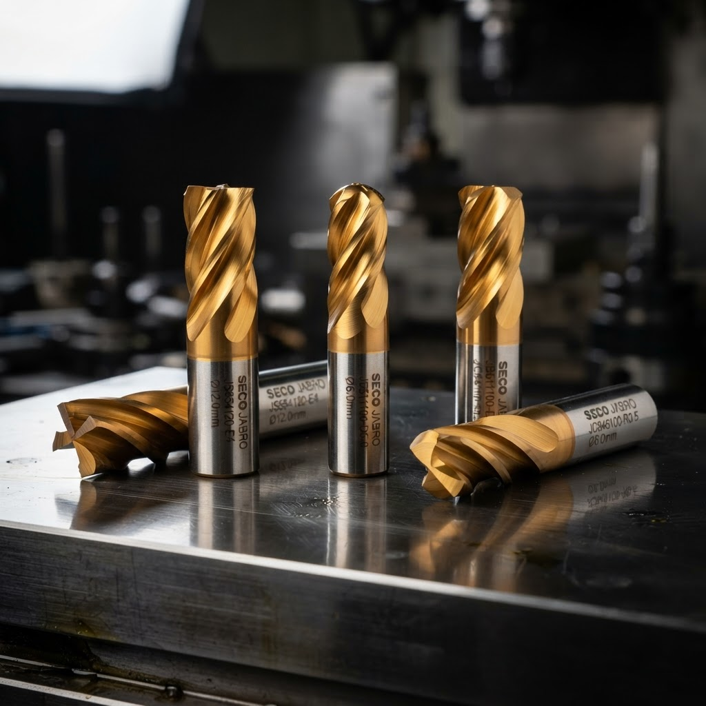 Seco Jabro Solid Carbide End Mills